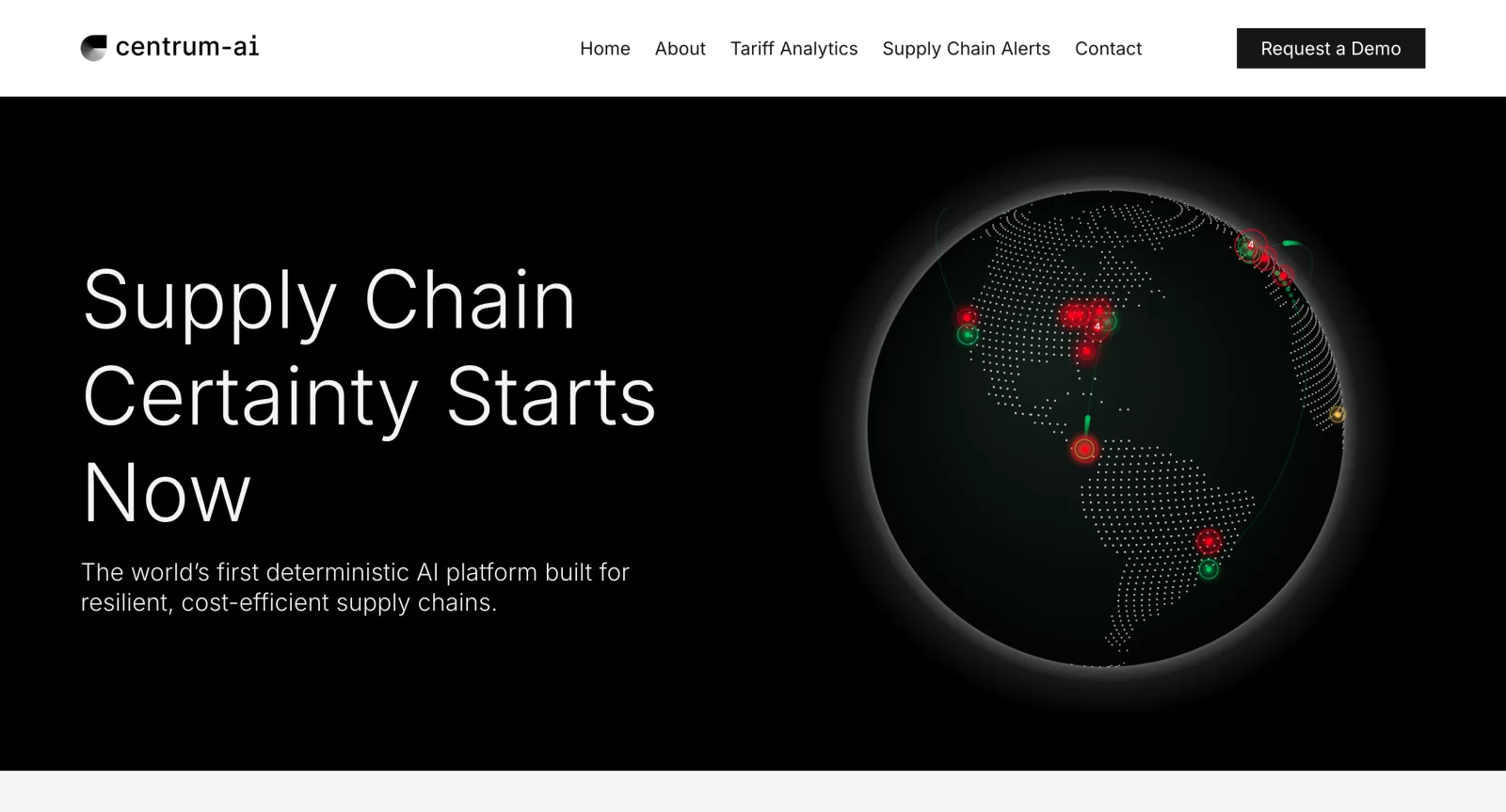 Centrum AI — autonomous agents that execute business tasks in sandboxed environments.